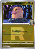 Team Rocket's Diglett (Team Rocket) Reverse Holo Common ME: Ascended Heroes 100/217 NM - exact card shown front