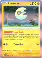 Lunatone Holo Rare ME: Ascended Heroes 105/217 NM - exact card shown front