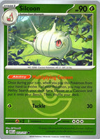 Silcoon (Love Ball) Reverse Holo Common ME: Ascended Heroes 012/217 NM - exact card shown front