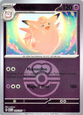 Clefable (Love Ball) Reverse Holo Uncommon ME: Ascended Heroes 075/217 NM - exact card shown front
