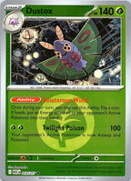 Dustox - (Energy Symbol Pattern) Reverse Holo Uncommon ME: Ascended Heroes 015/217 NM - exact card shown front