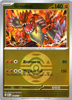 Groudon (Dusk Ball) Reverse Holo Rare ME: Ascended Heroes 108/217 NM - exact card shown front