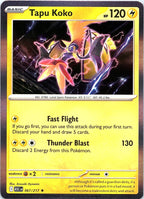 Tapu Koko Holo Rare ME: Ascended Heroes 067/217 NM - exact card shown front