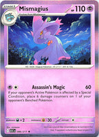 Mismagius Holo Rare ME: Ascended Heroes 086/217 NM - exact card shown front